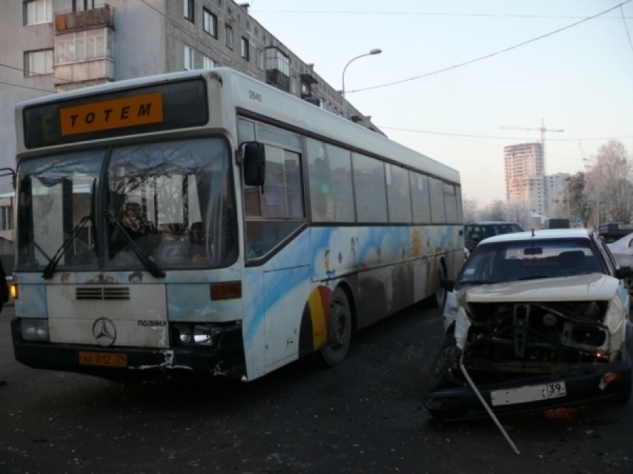 За два месяца в Калининграде произошло 61 ДТП  по вине водителей автобусов
