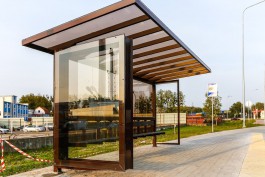 Власти ответили на претензии о некачественных остановках в Калининграде