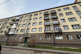 На улице Серпуховской в Калининграде завершили ремонт советской пятиэтажки (фото)