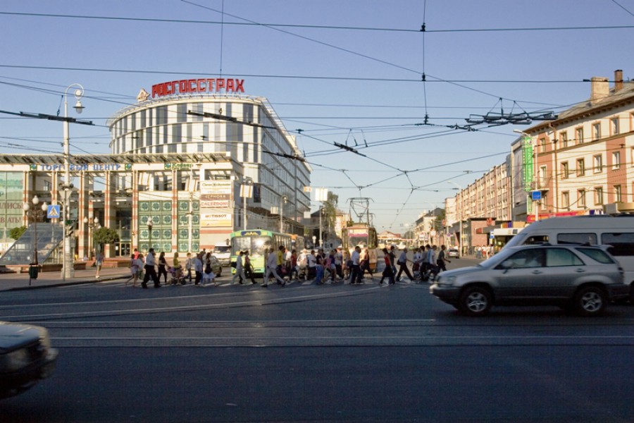 Из-за аварии обесточен центр Калининграда, не работают светофоры