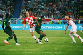 На матч Хорватии и Нигерии в Калининграде приехал президент FIFA Джанни Инфантино