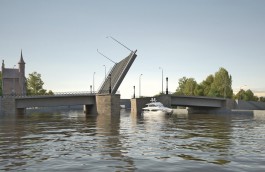 Строительство Высокого моста на Остров планируют завершить к маю 2017 года