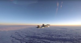Минобороны прокомментировало сближение Су-30 и F-15 над Балтикой