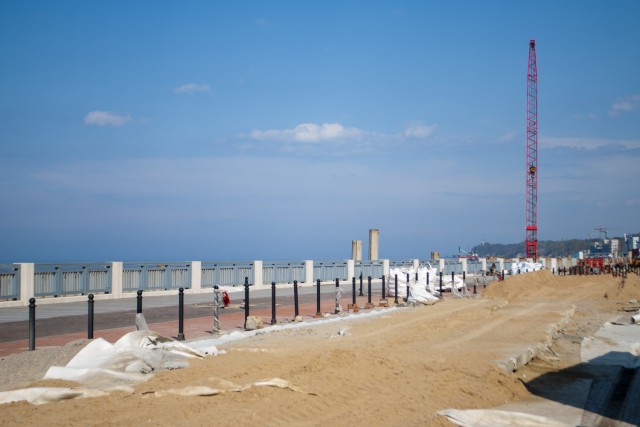 С «Геоизолом» разрывают контракты на реконструкцию променада и строительство волноломов в Светлогорске