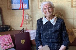Ветерану из Калининграда Евгении Артюх исполнилось 100 лет