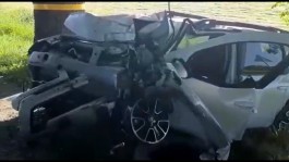 Ночью под Гусевом автомобиль «Рено» врезался в дерево: водитель погиб
