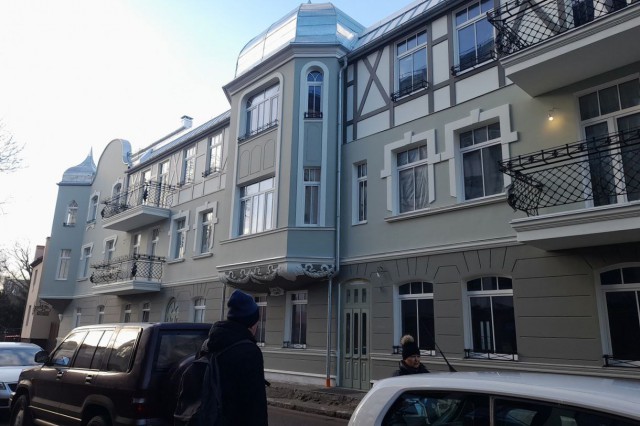 В Зеленоградске завершают реставрацию исторического отеля «Восточная Пруссия»