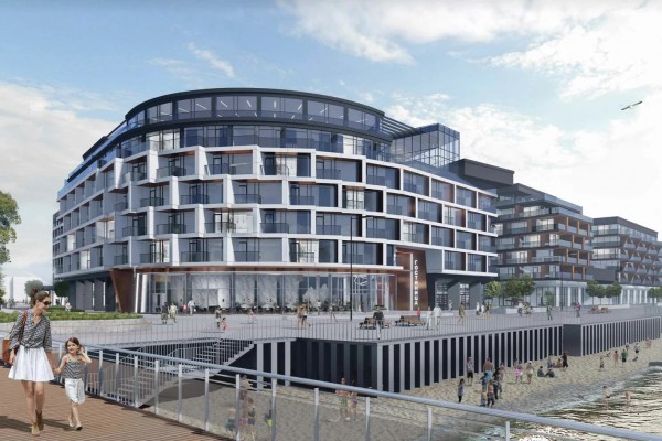 Власти разрешили построить гостиницу на месте бывшего ресторана «Прибой» на променаде в Зеленоградске