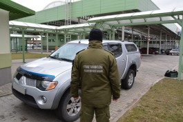 На границе с Польшей задержали украденный в Португалии Mitsubishi L200
