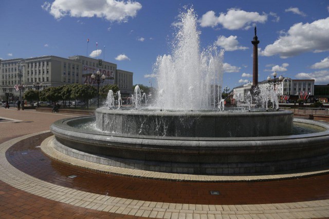 Калининградские фонтаны заработают в пятницу