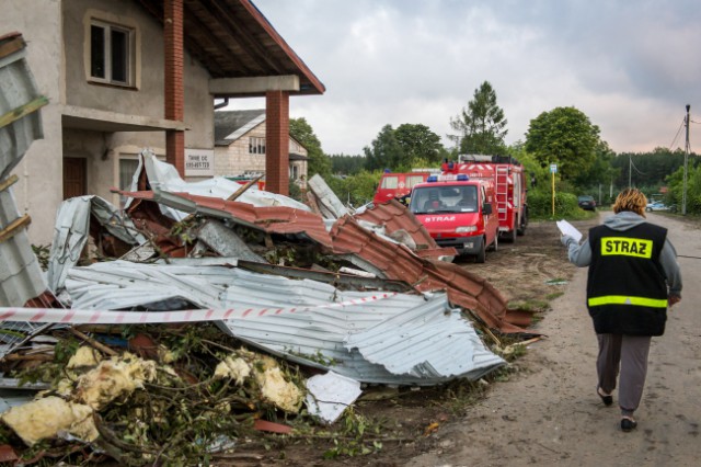 Ураган в Польше повредил 780 домов, один человек погиб