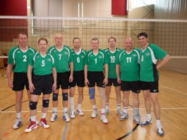 Калининградские волейболисты выиграли ветеранский турнир в Латвии
