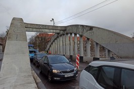 В Калининграде перенесли сроки продолжения ремонта моста на Вагоностроительной