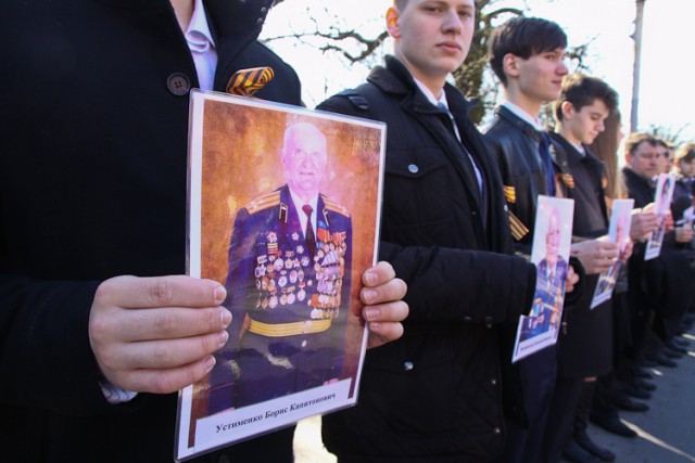 «Возложение в лицах»: в Калининграде отметили 70-летие штурма Кёнигсберга (фото, видео)