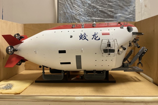 В Музей Мирового океана привезли уникальные модели глубоководных аппаратов