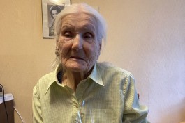 В Калининградской области исполнилось 100 лет ветерану Александре Виноградовой