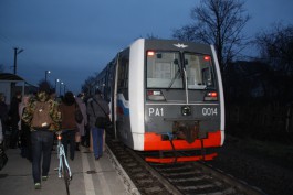 За две недели рельсобус на маршруте Киевская — Северный вокзал перевёз почти 5 000 пассажиров