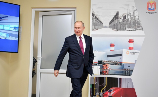 Путин посетит подземное газохранилище в Калининградской области и запустит терминал СПГ