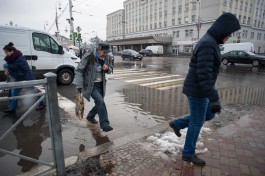 «Растаял, пропал»: как Калининград встретил первый день зимы (фото)
