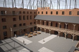 Инвестор показал, как обустроят внутренний двор замка Рагнит в Немане (фото)