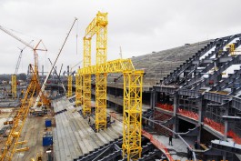 Crocus Group: Строительство стадиона к ЧМ-2018 в Калининграде идёт с опережением графика