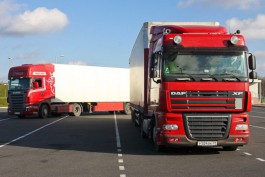 Таможня: Очередь из грузовиков на российско-литовской границе ликвидирована
