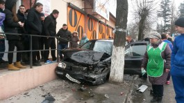 В Багратионовске столкнулись четыре автомобиля (фото)
