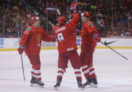Молодёжная сборная России по хоккею вышла в полуфинал чемпионата мира