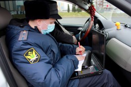 Калининградец оплатил 150 тысяч долга по транспортному налогу после ареста машины