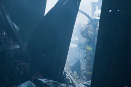 Пожарные локализовали возгорание в гостинично-банном комплексе в Калининграде