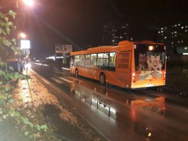 В Калининграде пассажирский автобус сбил мужчину на переходе