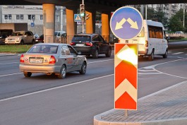 На Московском проспекте водитель «Фольксвагена» снёс ограждение и врезался в «Опель»