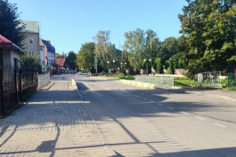 В центре Балтийска открыли проезд после ремонта провала на дороге
