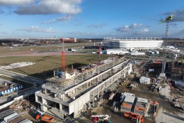На Острове в Калининграде завершается строительство каркаса Балтийской школы искусств