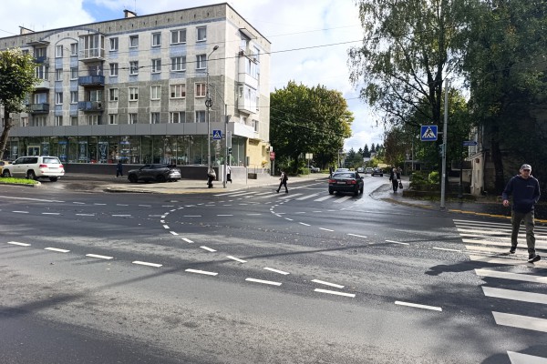 В Калининграде завершили реконструкцию перекрёстка Невского — Дадаева  (фото)