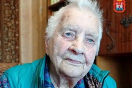 Ветерану становления Калининградской области Ларисе Тихоновой исполнился 101 год