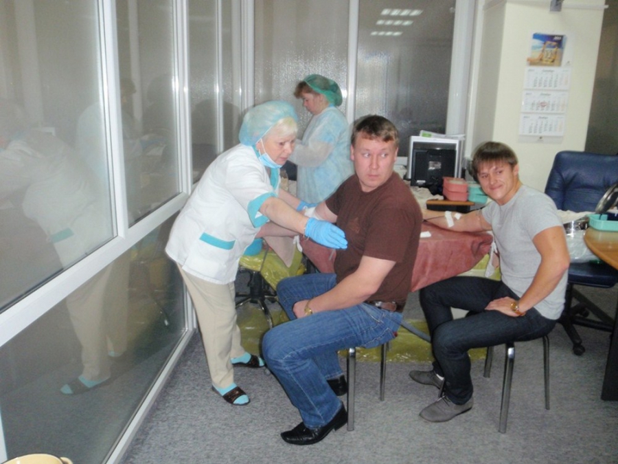 «Билайн» в Калининграде провел День донора