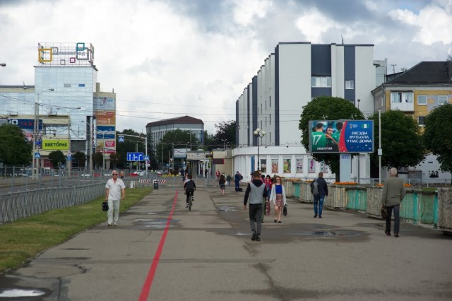 Нарисованную к ЧМ красную линию в Калининграде хотят превратить в туристический маршрут