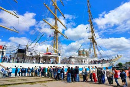 «На борту фрегата»: как проходит фестиваль «Открытое море» в Калининграде  (фото)