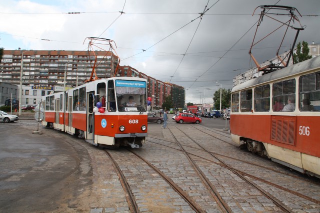 До конца года в Калининграде изменят схему движения трамваев
