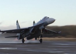 Су-27 перехватил шведский самолёт-разведчик над Балтийским морем (видео)