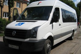 Калининграду выделили два микроавтобуса для социального такси