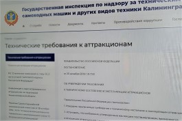 В торговом центре под Калининградом приостановили работу десяти детских аттракционов 