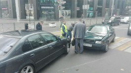 Из-за ДТП в центре Калининграда образовалась пробка (фото)