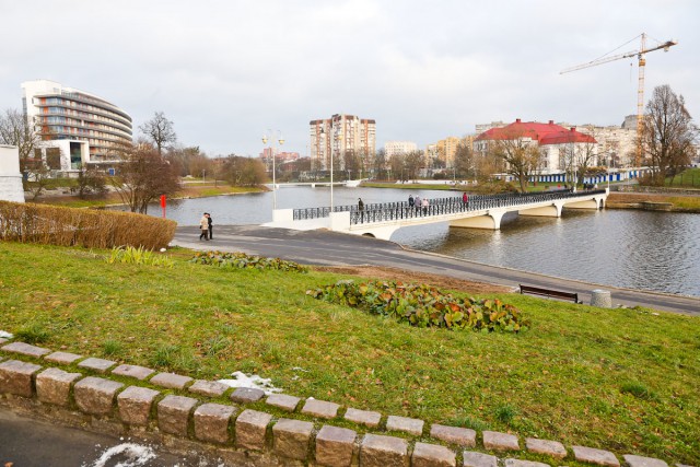 Реконструкцию Нижнего озера в Калининграде не закончат в 2018 году