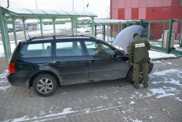 С начала года на границе c Польшей конфисковали десять подозрительных автомобилей
