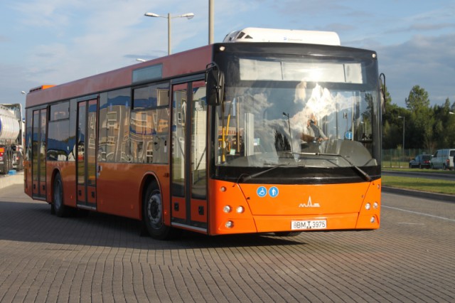 Новые автобусы в Калининграде пустили по маршруту троллейбуса №5