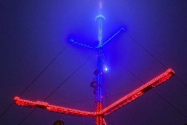 На праздничных выходных в Калининграде подсветят телебашню на Советском проспекте 