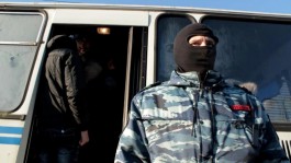 Бойцы ОМОНа задержали 328 мигрантов в центре Калининграда (фото)