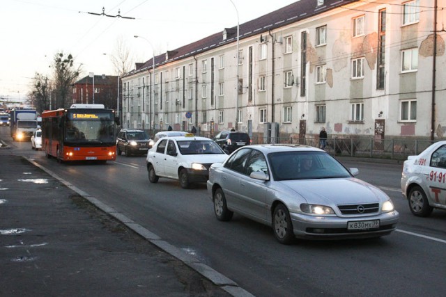 Когда начнут расширять дороги в Московском районе Калининграда?